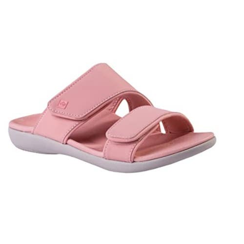 Spenco Kholo Nuevo SP1064 Slide Womens 9.5 Coral Comfort Slip On Sandal JZZ1334