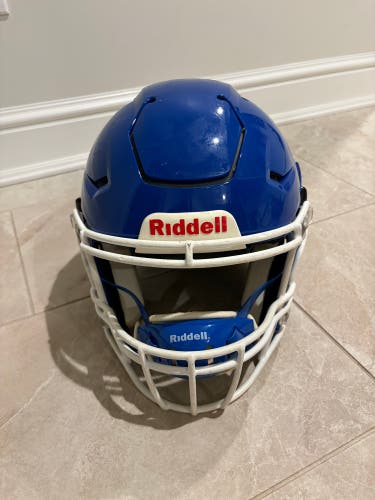 Blue Adult Large Riddell SpeedFlex Helmet (Used)
