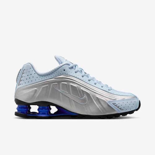Nike Shox R4 AR3565-402 Sneaker Women 7 Blue Tint Athletic Running Shoes MEW1856