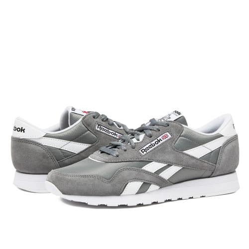 Reebok Classic Nylon 100009275 Sneakers Men's 6 M Gray Lifestyle Shoes Hawk2858