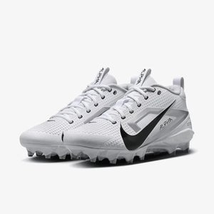 Nike Alpha Menace 4 Varsity FN0027-100 Men's US 13 White Football Cleats HAM764