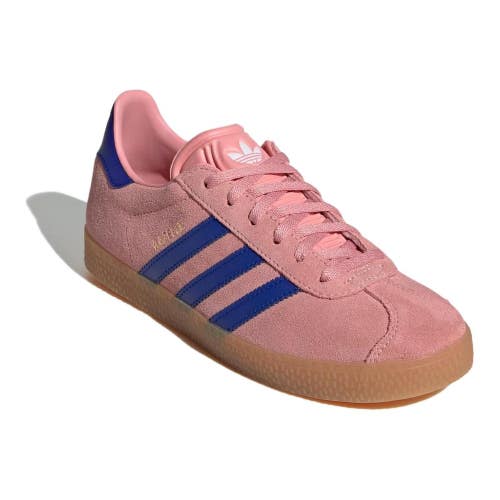 Adidas Gazelle IG9153 Sneakers Girls 5.5 Semi Pink Suede Lifestyle Shoes HAM845