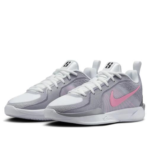 Nike Sabrina 2 FQ7376-101 Sneakers Womens 9 Gray White Basketball Shoes HAM823