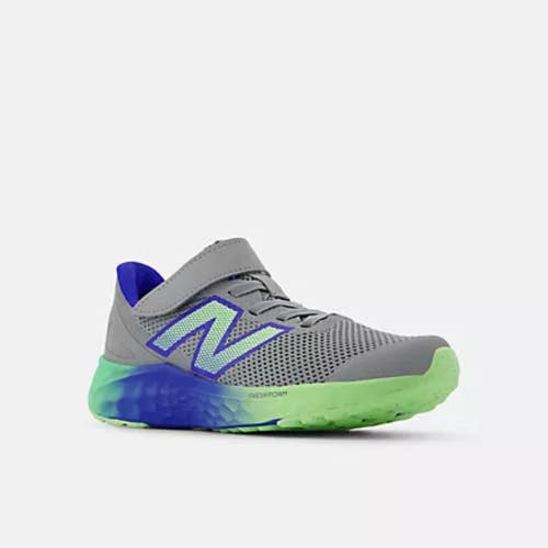 New Balance Fresh Foam Arishi V4 PAARINB4 Kids 2 Slate Grey Running Shoes HAM811
