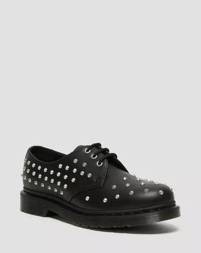 Dr. Martens 1461 Stud 27041001 Oxford Mens US 4 Black Leather Dress Shoes HAM814