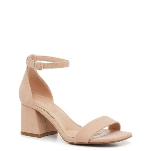 Kelly and Katie Marybel Dress Sandals Women's 6.5 Wide Fawn Ankle Strap RHS9162