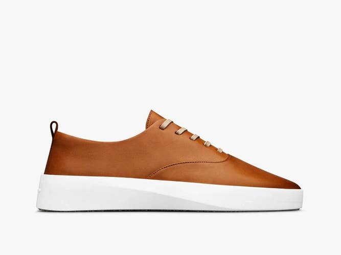 Wolf & Shepherd Cruise Sneakers Men's US 5.5 Camel Brown Platform Shoes RHS8999