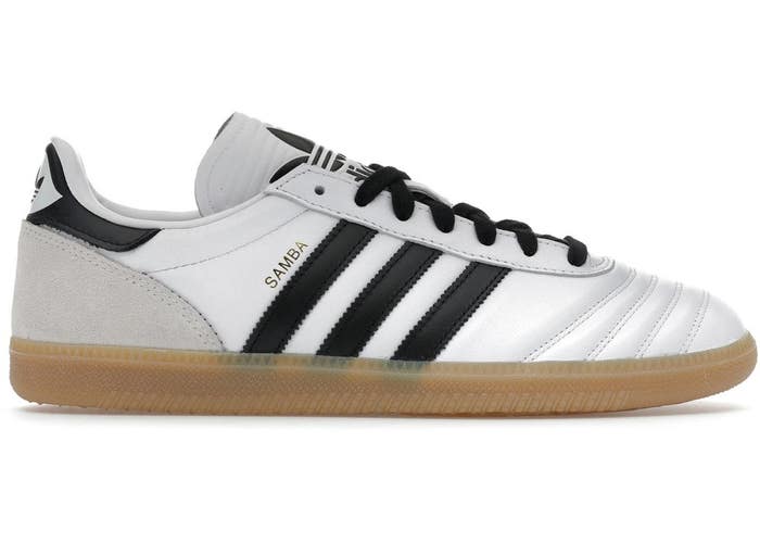 Size 9.5 - adidas Samba JP Cloud White Black Gum JQ9055