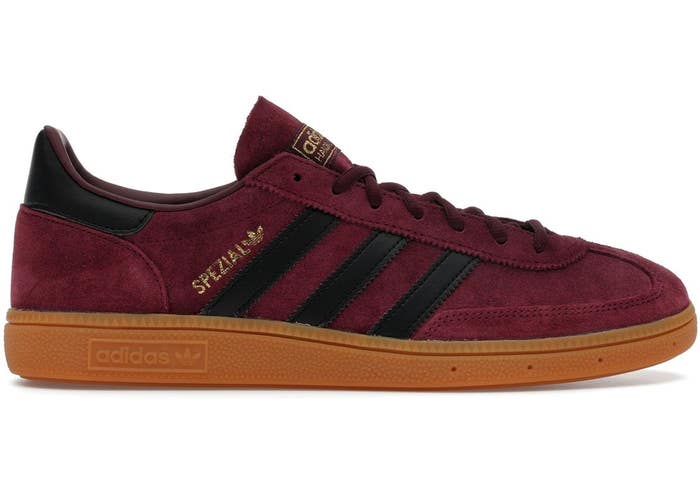 Size 8.5 - adidas Handball Spezial Maroon MENS JR3848