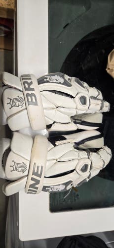 Brine King V Lacrosse Goalie Gloves (Used)