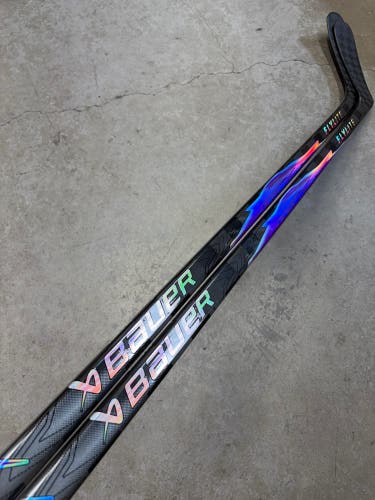 2 PACK 87 Flex P92 Senior Bauer Flylite Left Hand Hockey Stick (New) Pro Stock