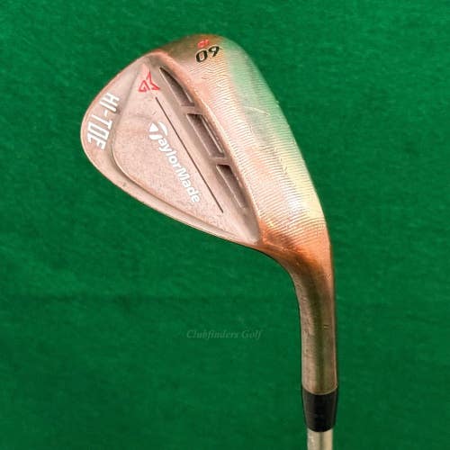 TaylorMade Milled Grind Hi-Toe 2 60-10 60 Lob Wedge ACCRA iSeries 115i Stiff