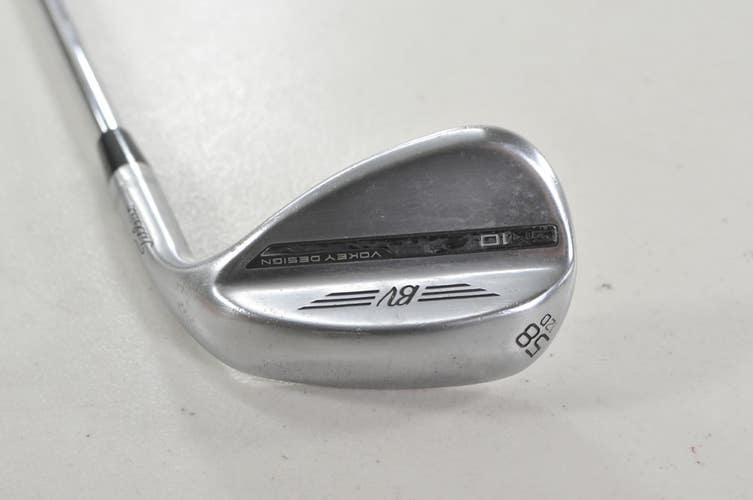 Titleist Vokey SM10 Tour Chrome 58*-12D Wedge Right BV Wedge Flex Steel # 220798