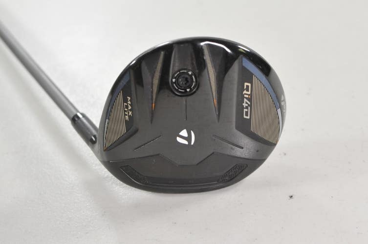 TaylorMade Qi4D Max Lite 7-21* Fairway Wood Senior Flex Reax 45 Graphite #220760