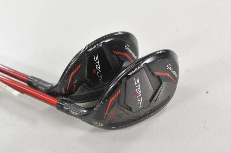 TaylorMade Stealth 2 HD Rescue 4 and 5 Hybrid Set Regular/Senior Graphite 220762