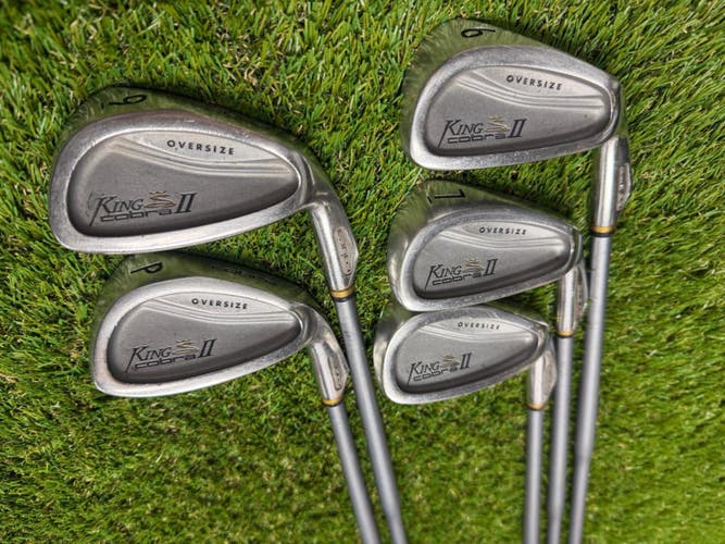 KING COBRA - OVERSIZE II - IRON SET 6-Pw - Graphite HUMP IQ System -Regular - RH