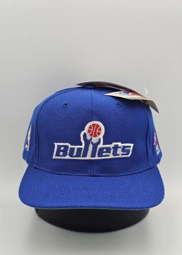 NEW Vintage Washington Bullets NBA Sports Specialties Wool Blend Hat Snapback