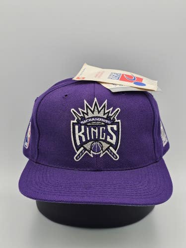 NEW Vintage Sacramento Kings Sports Specialties Wool Blend NBA Hat Cap Snapback