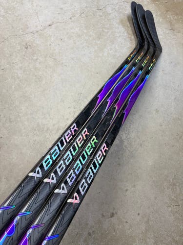 4 PACK 87 Flex P92 Senior Bauer Flylite Left Hand Hockey Stick (New) Pro Stock