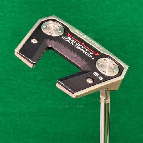 Scotty Cameron 2026 Phantom 5.5 34" Slant-Neck Mallet Putter Titleist w/ HC