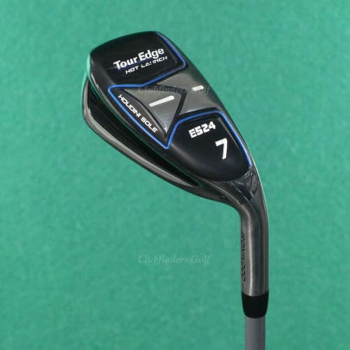 Tour Edge Hot Launch E524 Iron-Wood Single 7 Iron Aldila Graphite Seniors w/ HC