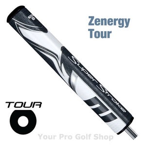 Super Stroke Zenergy Tour 5.0 Putter Grip Gray and White
