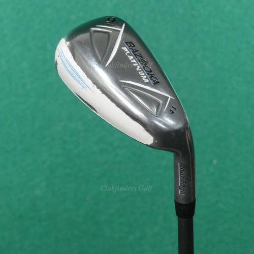 Lady Tour Edge Bazooka Platinum Ironwood Single 9 Iron Factory Graphite Ladies