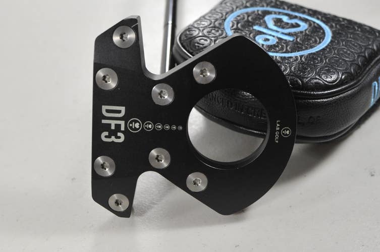 LAB Golf DF3 35" 69* Putter Right Steel with Cover # 223794