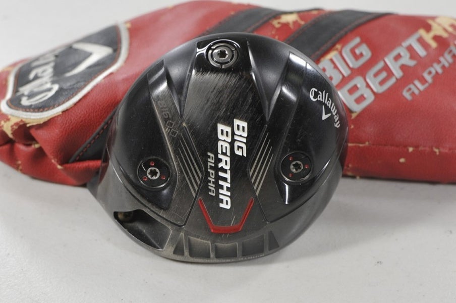 Callaway Big Bertha Alpha 816 Double Black Diamond 9* Driver HEAD ONLY # 219311