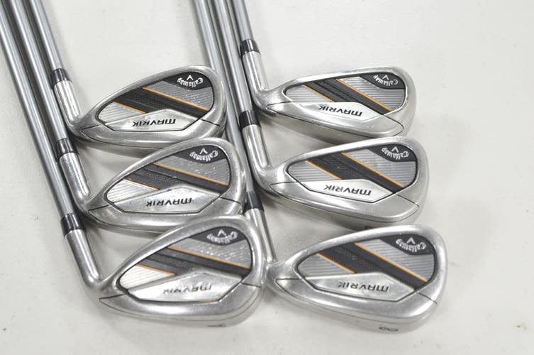 Callaway Mavrik 6-PW,AW Iron Set -1" Senior Flex Catalyst 5.0 Graphite # 223769