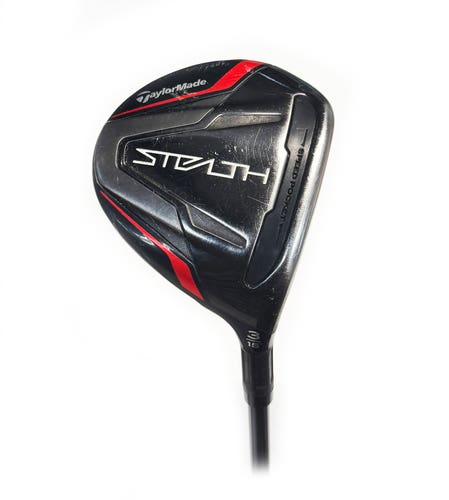 TaylorMade Stealth 15* 3 Fairway Wood Graphite Ventus Red 6-S Stiff Flex