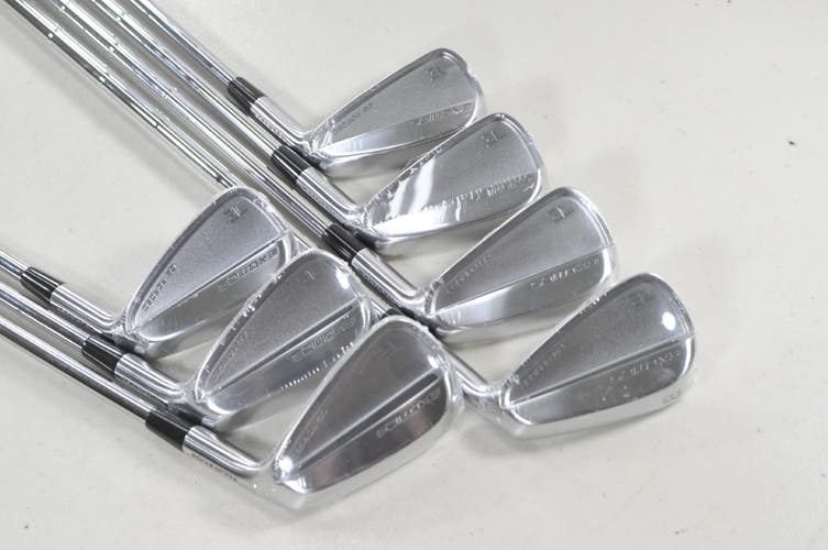 Tour Edge Exotics CB 2025 5-PW,AW Iron Set Stiff Flex DG MID S300 Steel # 223720