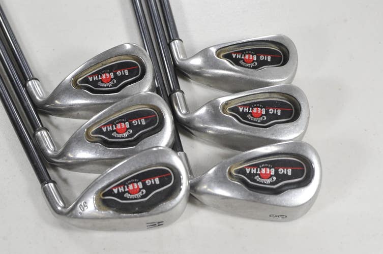 Callaway Big Bertha 2004 6-10,W Iron Set Regular Flex RCH 75g Graphite # 223569