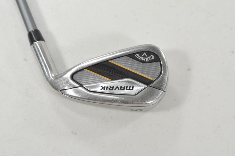 Callaway Mavrik Single 5 Iron Senior Flex RH Catalyst 5.0 55g Graphite #223777