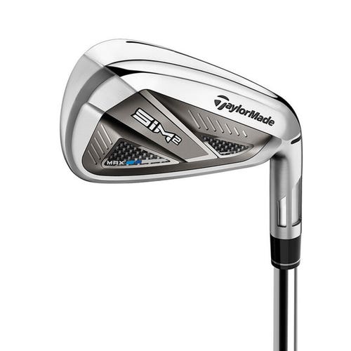 NEW LH TaylorMade Sim2 Max Single Gap Wedge AW Steel KBS Max MT 85 Regular Flex