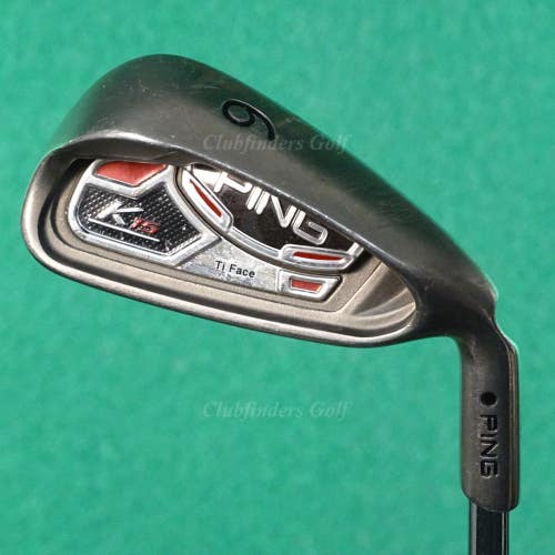 Ping K15 Black Dot Single 6 Iron Ping AWT Steel Regular