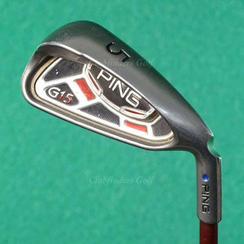 Ping G15 Blue Dot Single 5 Iron Ping TFC 149I Graphite Regular