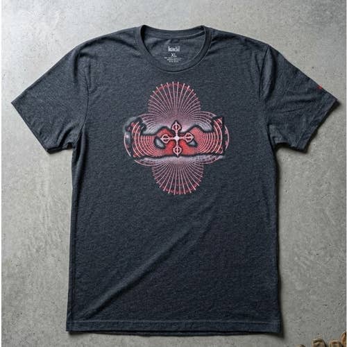TOOL Band Parabola Graphic T-Shirt XL Alex Grey All This Pain Is An Illusion