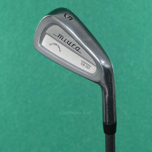 Miura CB-201 Straight Neck Forged Single 5 Iron ACCRA 90i Graphite Stiff