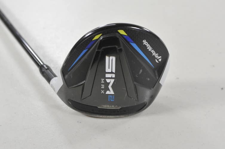 TaylorMade SIM2 Max 3-15* Fairway Wood Stiff HZRDUS RDX Red 6.0 Graphite #223791