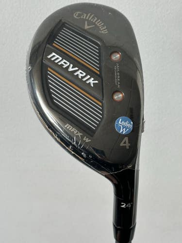 Callaway Womens MAVRIK Max-W 4-Hybrid 4H-24* Catalyst 45 Ladies Flex RH NEW!
