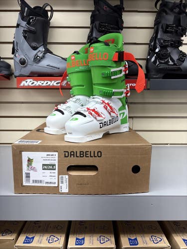Dalbello DRS WC S Size 26.5 NEW Ski Racing Boots 24/25