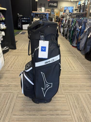 Mizuno BR-D3 Cart Bag (BLACK/WHITE)