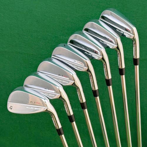 TaylorMade P-7TW Tiger Woods 4-PW Iron Set Project X 6.0 Flighted Steel Stiff