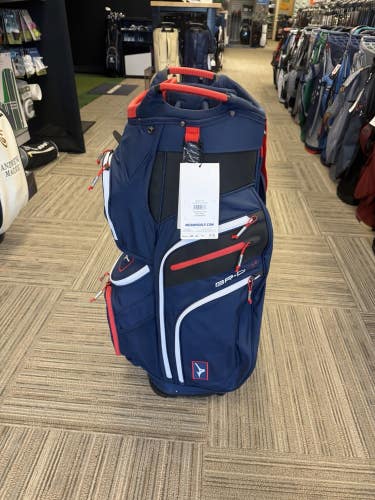 Mizuno BR-D4 Cart Bag (NAVY/RED)