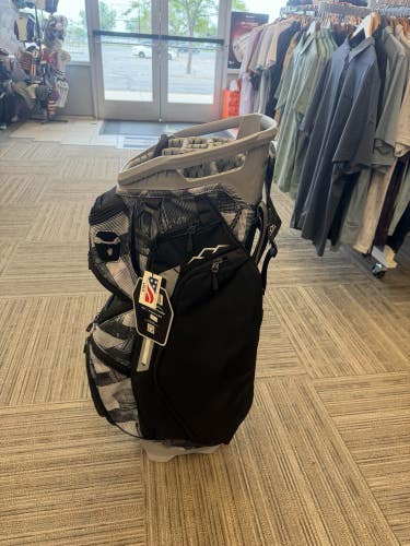 Sun Mountain C-130 Cart Bag (CROSSHATCH/BLACK)