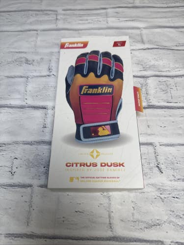 FRANKLIN CFX LIMITED EDITION JOSE RAMIREZ CITRUS DUSK BATTING GLOVES Adult LG