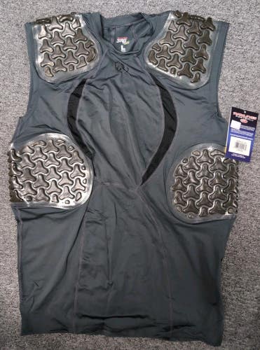 Rawlings ZoomBang 4 Padded Football Shirt, Great Size Adult M New!!