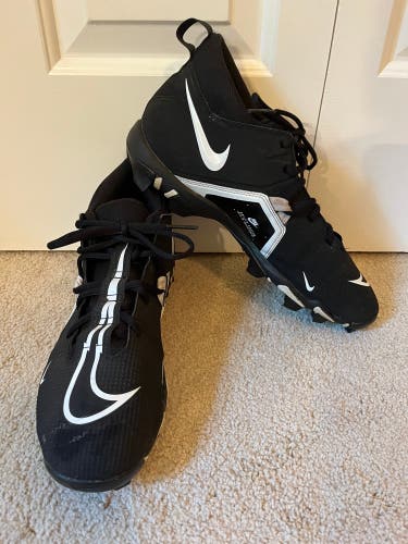 Men's 11.5 Nike Alpha Menace 3 Shark football cleats