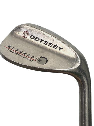 Odyssey Blackspin Stronomic Insert Sand Wedge 56* RH Stiff Steel 35.5" New Grip